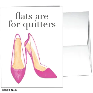 Nude Heel, Greeting Card (8468H)